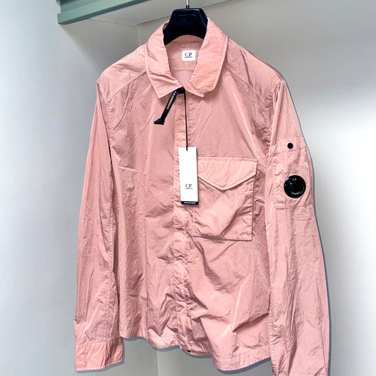 CP Company Chrome-R Nylon Full Zip Lens Overshirt - Large ptp22”