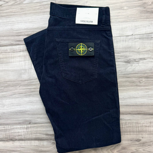 Stone Island Corduroy Badge Jeans - 32W 29L