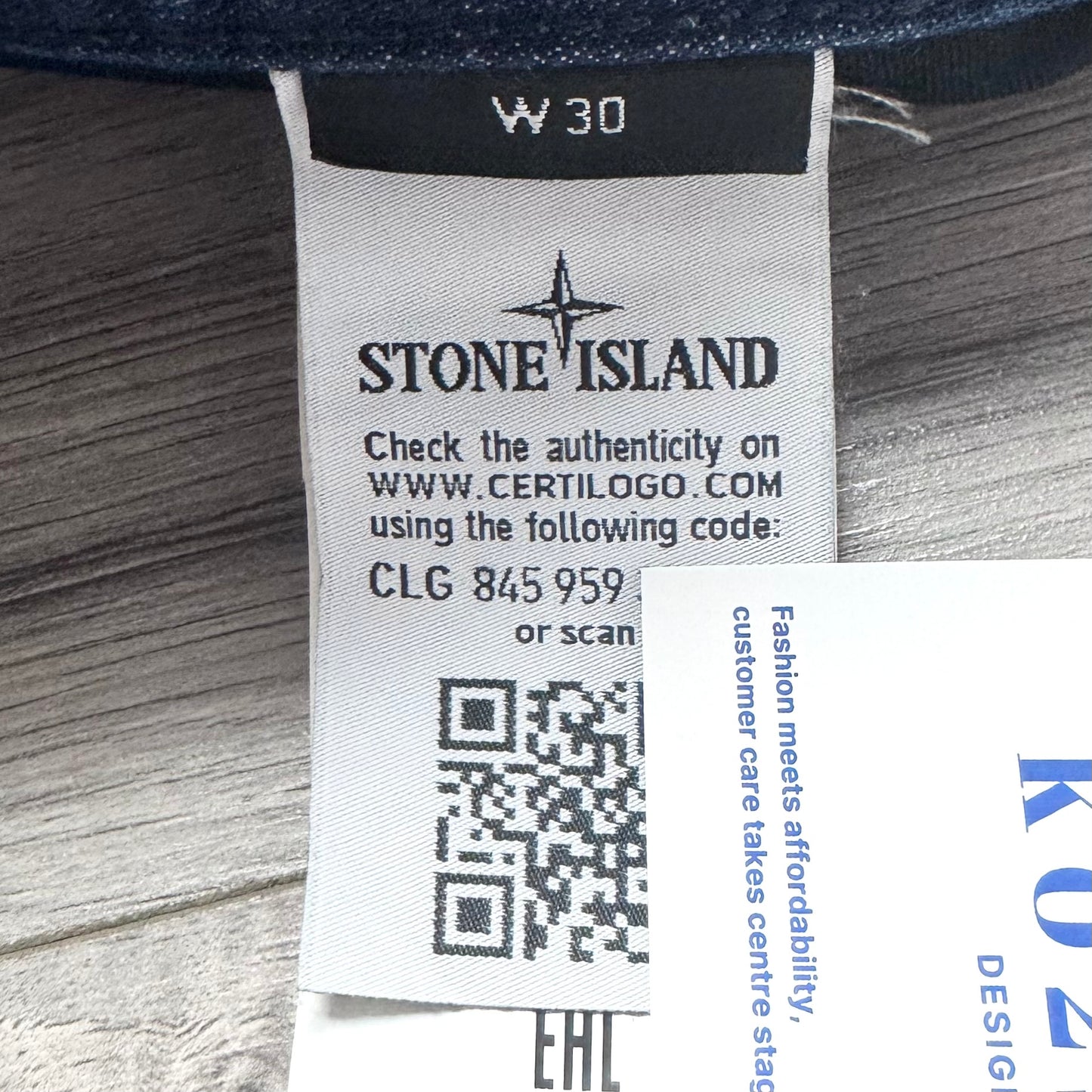 Stone Island Badge Jeans - 30W 34L