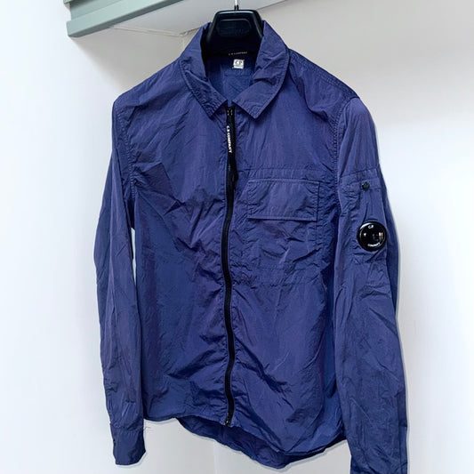 CP Company CR-L Nylon Lens Full Zip Overshirt - Small ptp19.5”