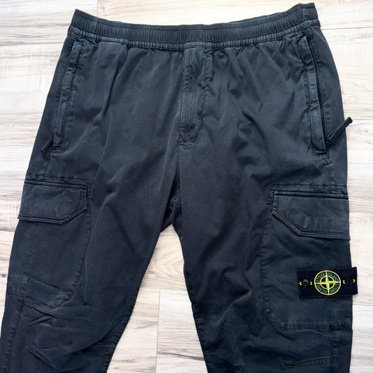 Stone Island Badge Cargo Trousers - 38W 30L