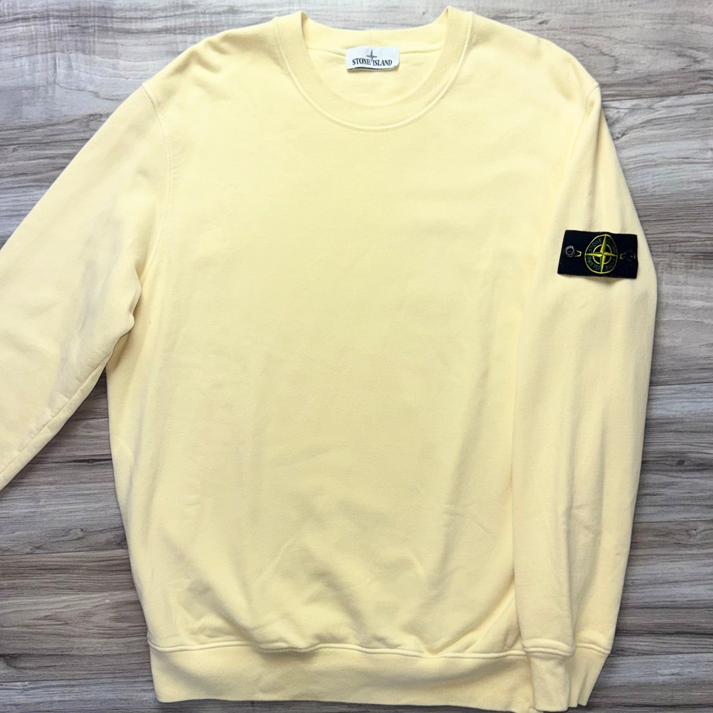Stone Island Pullover Badge Sweatshirt - XXL ptp24.5”
