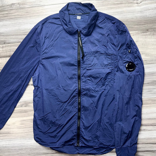 CP Company CR-L Nylon Lens Full Zip Overshirt - Small ptp19.5”