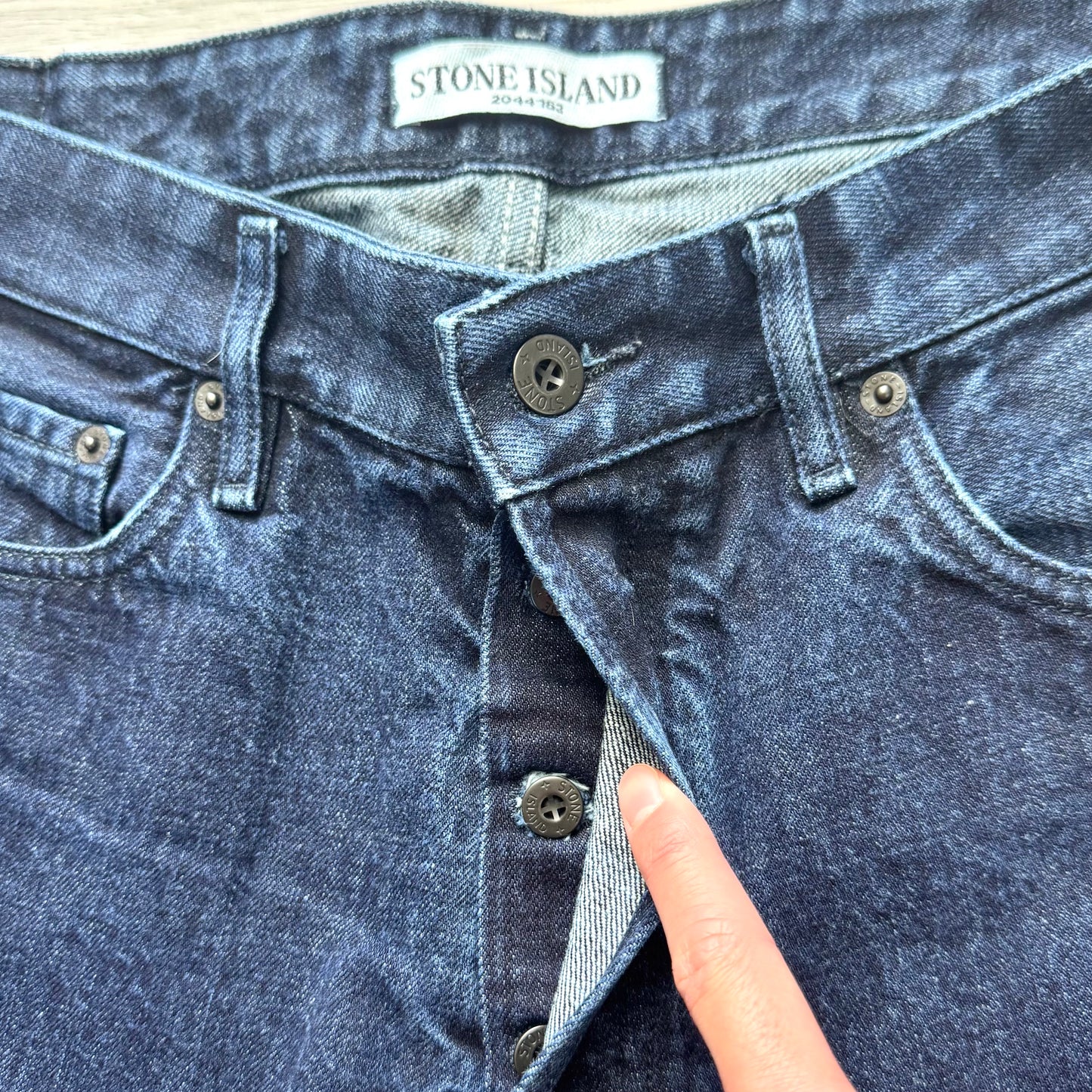 Stone Island Badge Jeans - 36W 34L