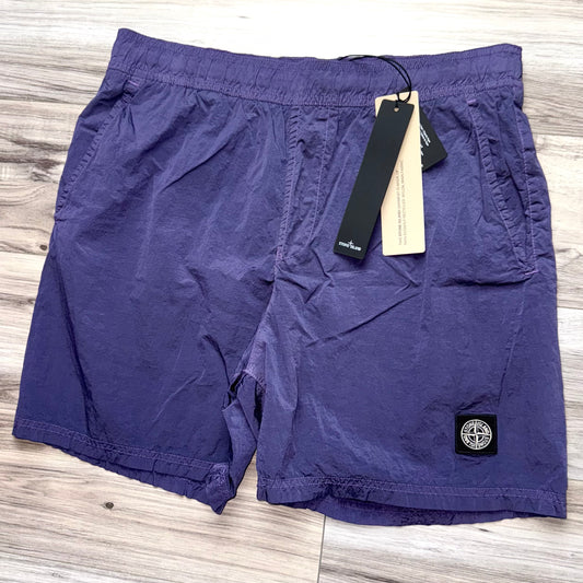 Stone Island Nylon Metal Patch Shorts - Medium 32W