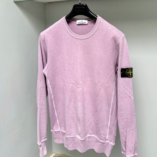 Stone Island Lightweight Pullover Badge Sweatshirt - Medium ptp21”