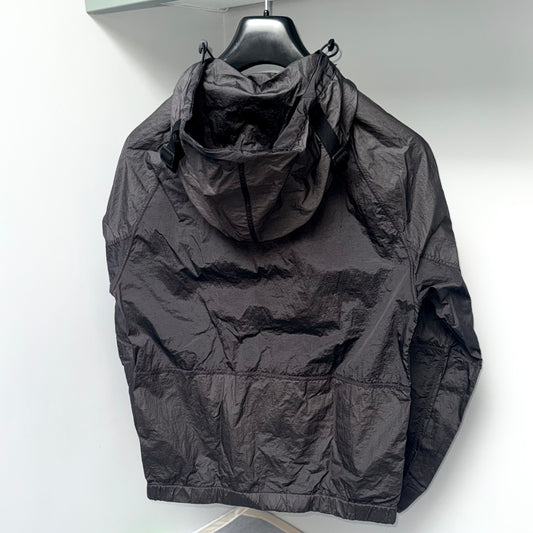 Stone Island Nylon Metal Watro-TC In Econyl Regenerated Nylon Full Zip Badge Jacket - Small ptp20.5”
