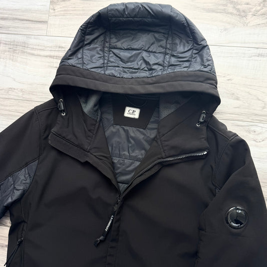 CP Company Shell Hybrid Padded Full Zip Lens Jacket - Medium ptp21”
