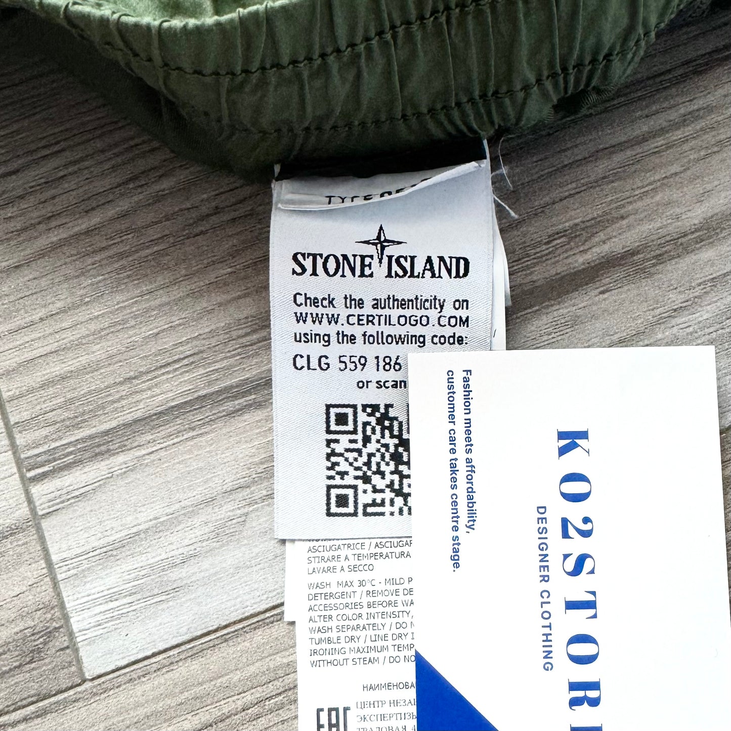 Stone Island Badge Cargo Trousers - 34W 34L