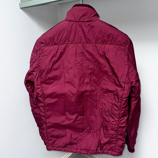 Stone Island Garment Dyed Crinkle Reps NY Full Zip Badge Jacket - Small ptp21”