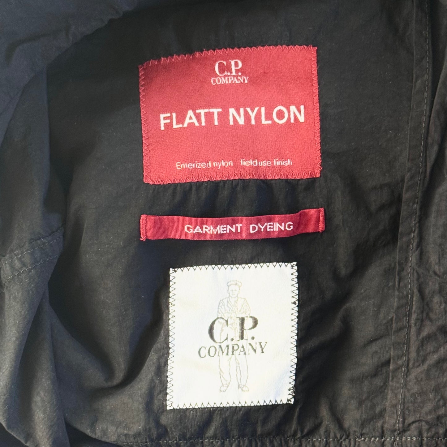 CP Company Flatt Nylon Half Zip Lens Smock - XL ptp24”