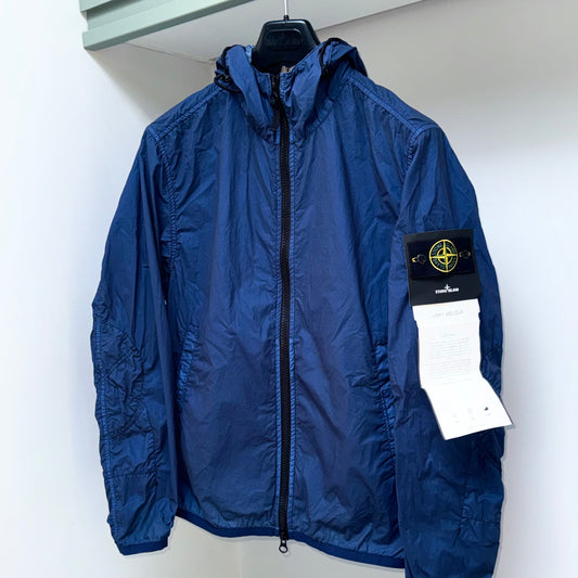 Stone Island Lamy Velour Full Zip Badge Jacket - Medium ptp21”