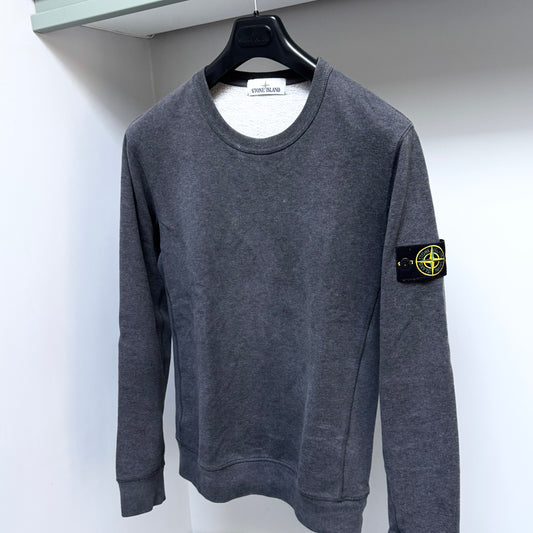Stone Island Pullover Badge Sweatshirt - Medium ptp20.5”