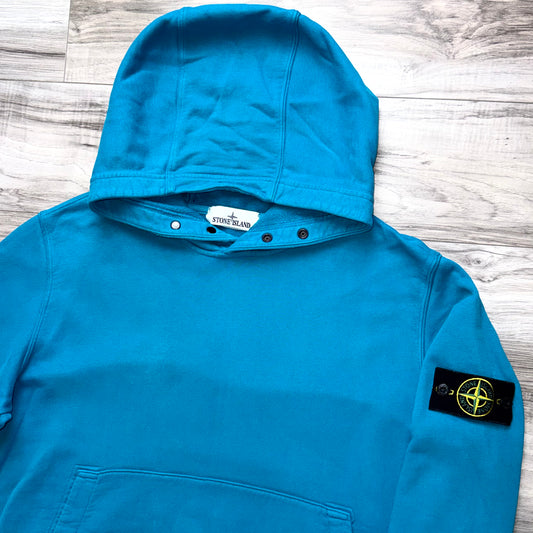 Stone Island Pullover Badge Hoodie - Large ptp22.5”