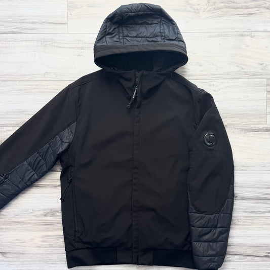 CP Company Shell Hybrid Padded Full Zip Lens Jacket - Medium ptp21”