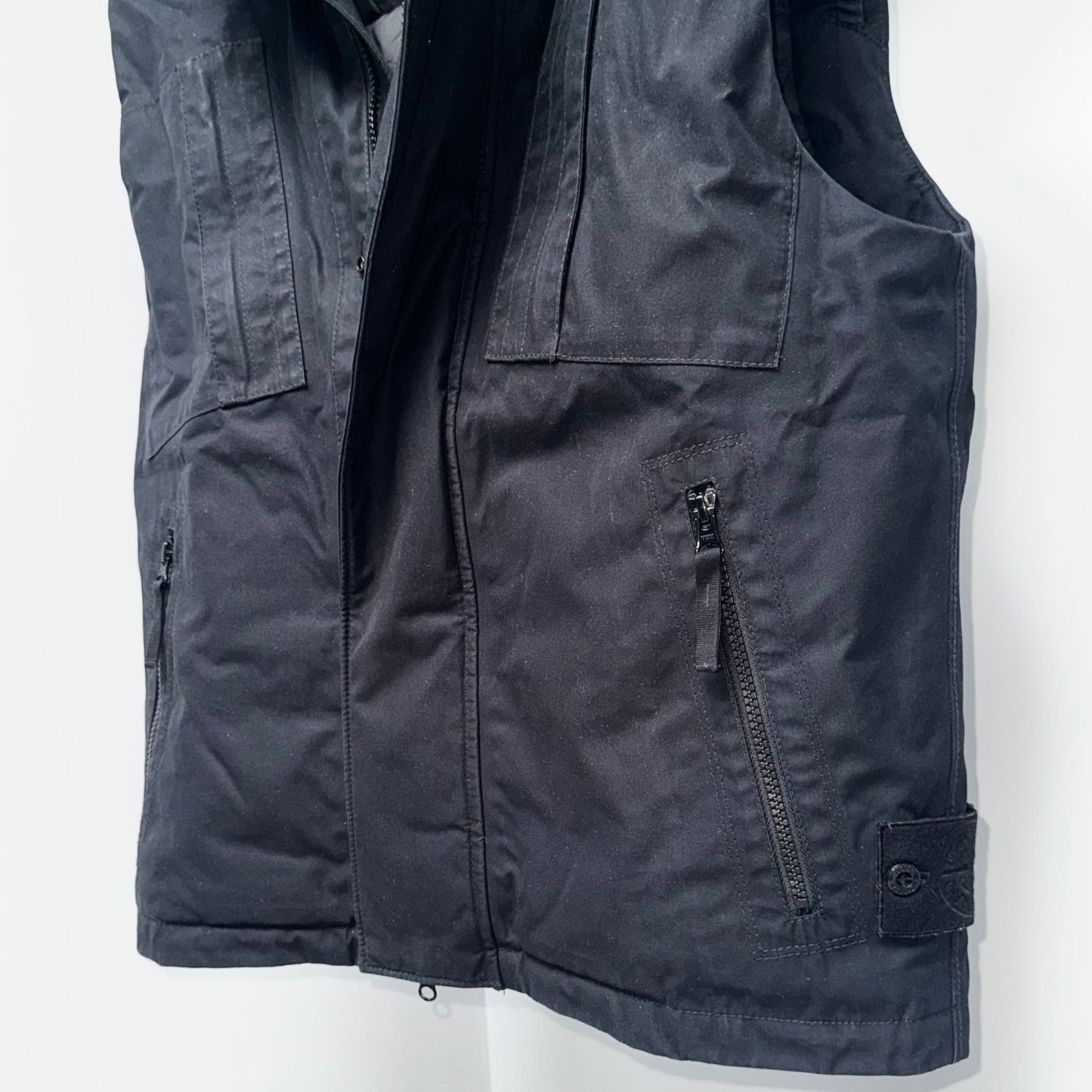 Stone Island O-Ventile Down Ghost Piece Badge Gilet - Medium ptp22”