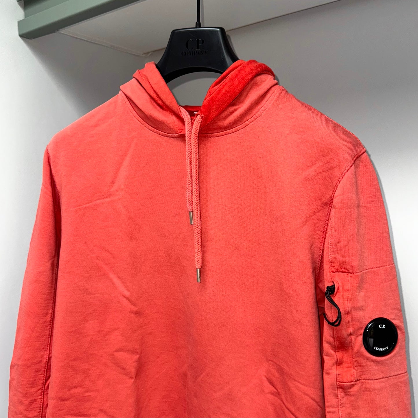 CP Company Lightweight Re-Colour Pullover Lens Hoodie - Small