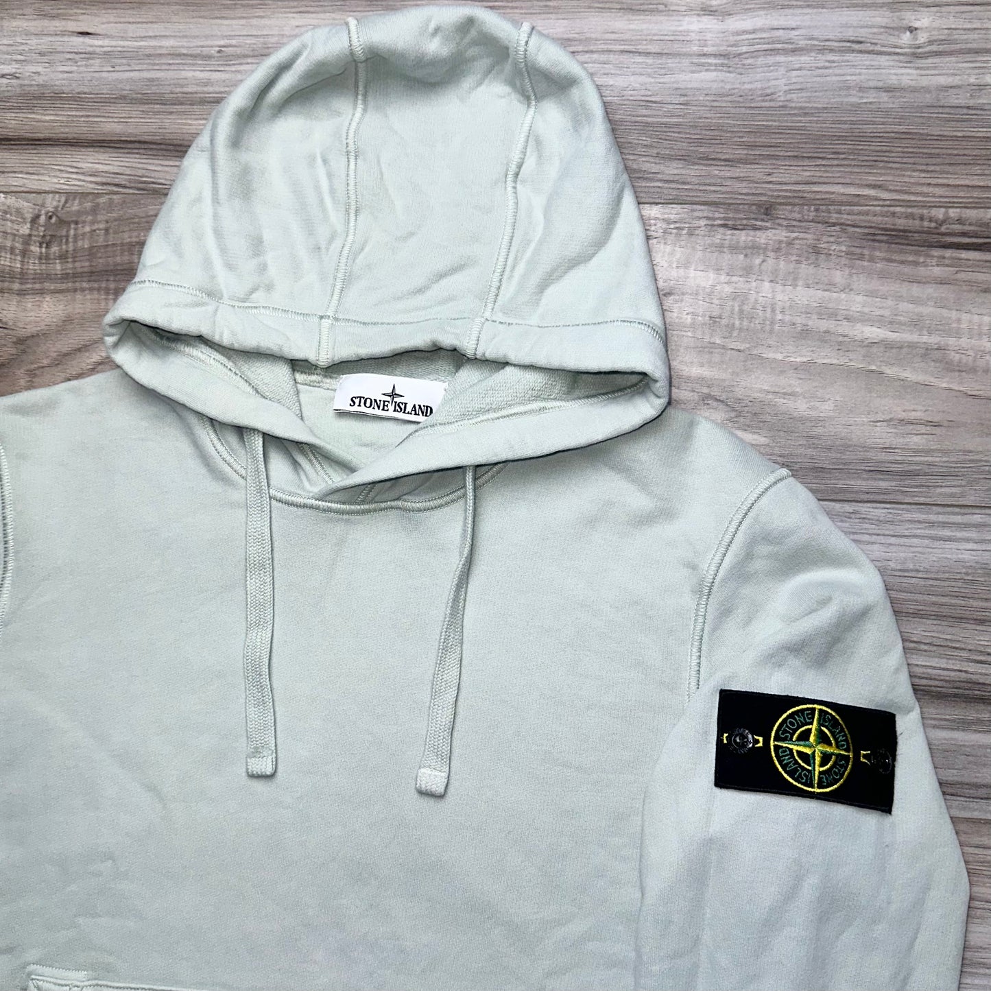 Stone Island Pullover Badge Hoodie