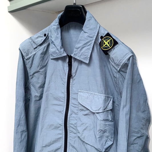 Stone Island Naslan Full Zip Shoulder Badge Overshirt - Large ptp22.5”