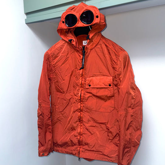 CP Company Chrome-R Nylon Goggle Full Zip Overshirt - Small ptp19.5”