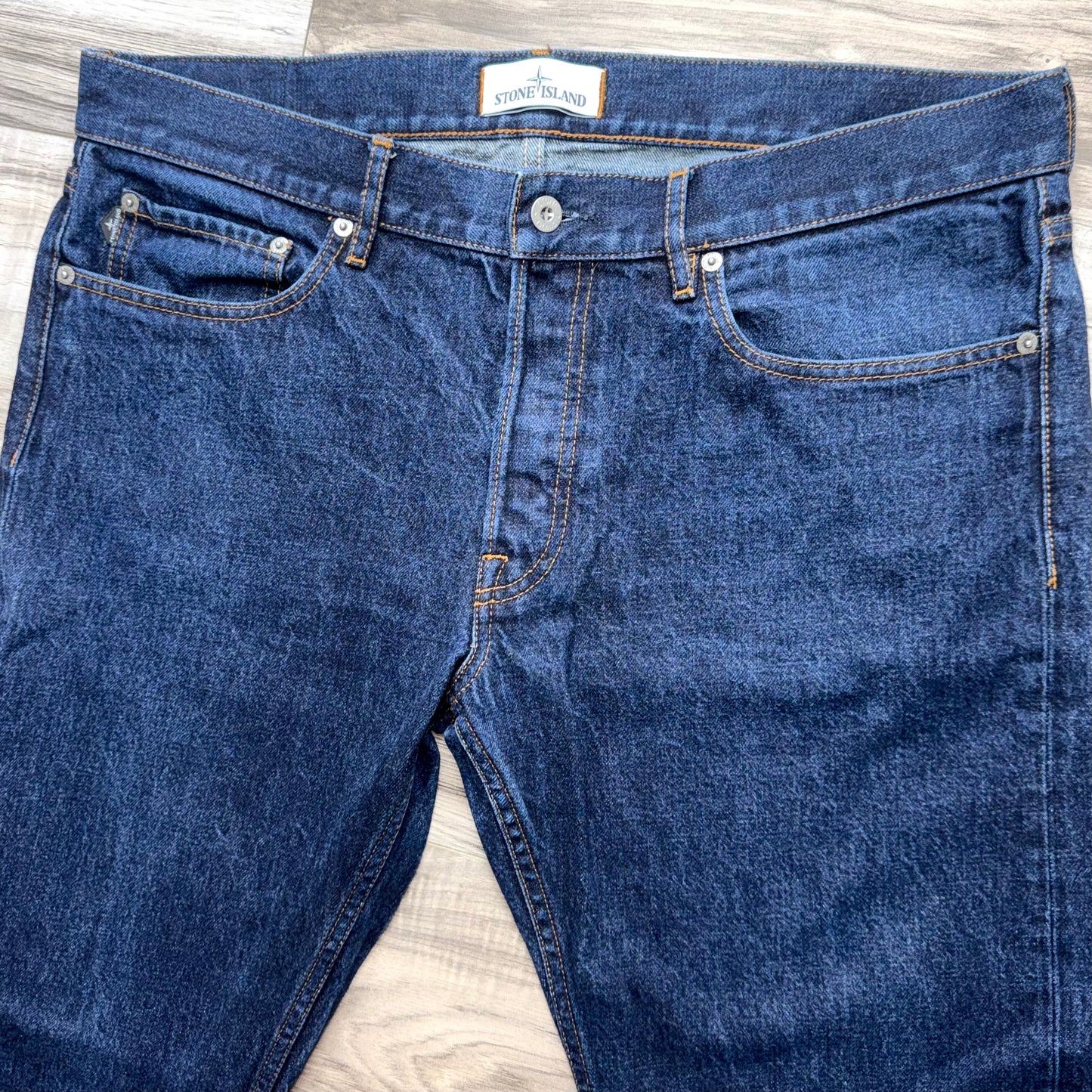 Stone Island Badge Jeans - 36W 32L