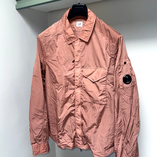 CP Company Chrome-R Nylon Full Zip Lens Overshirt - Large ptp22”