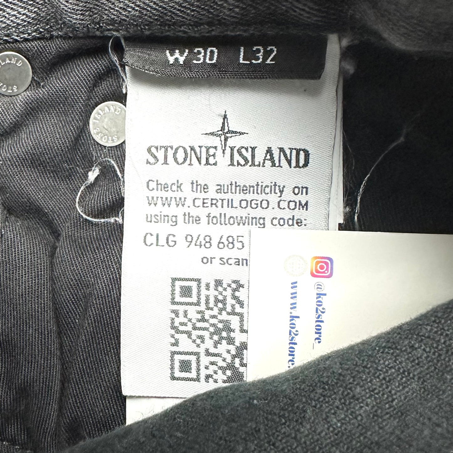 Stone Island Badge Jeans