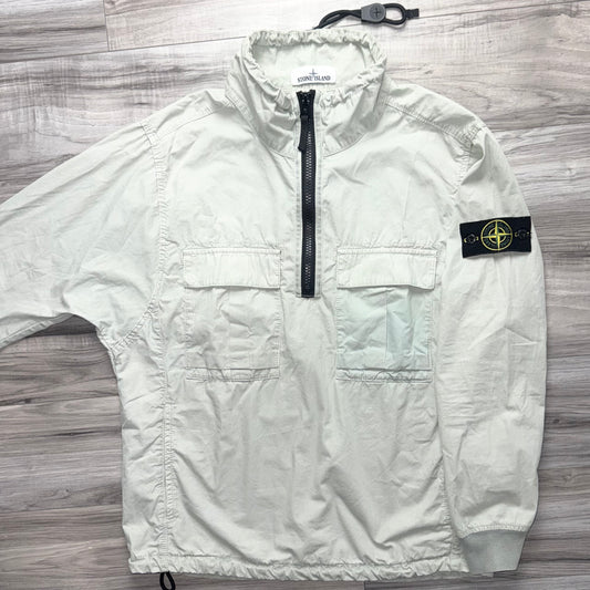 Stone Island Half Zip Pullover Badge Smock - Small ptp22.5”