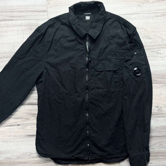 CP Company Full Zip Lens Overshirt - Small ptp20”