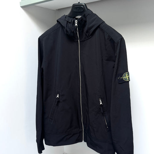 Stone Island Light Soft Shell-R Full Zip Badge Jacket - XL ptp23”
