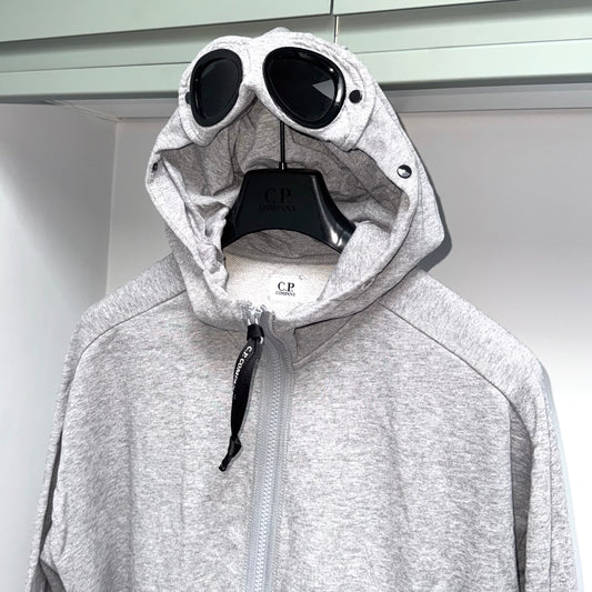 CP Company Full Zip Goggle Hoodie - Large