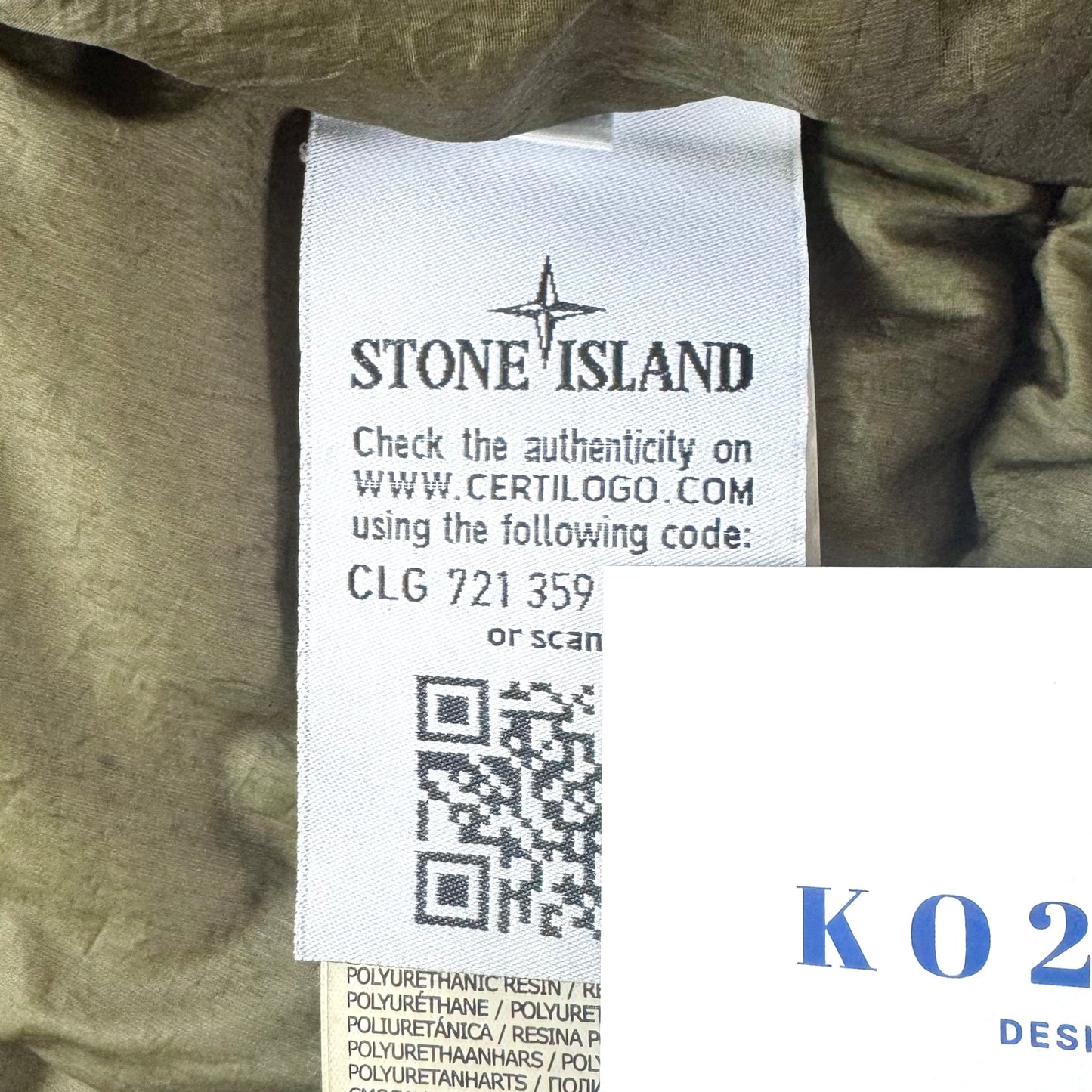 Stone Island Garment Dyed Crinkle Reps NY Down Badge Gilet - Small ptp20"