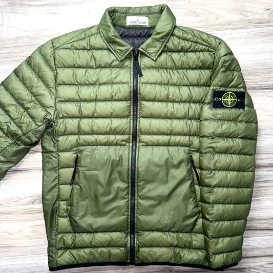 Stone Island Bio-Based Ripstop Nylon Down Badge Jacket - XL ptp23”