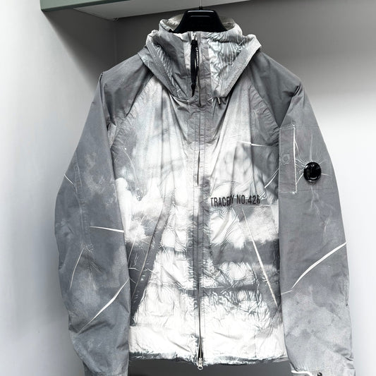 CP Company Shadow Grey Tracery Print Lens Jacket - XXL ptp25”