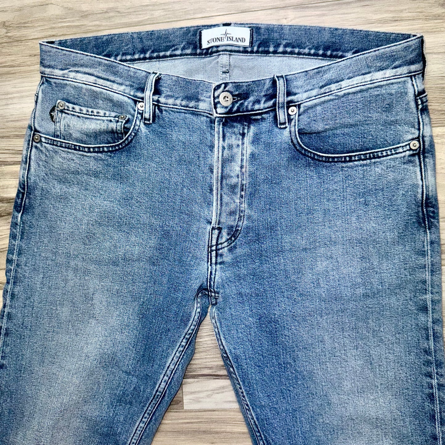 Stone Island Badge Jeans - 32W 32L