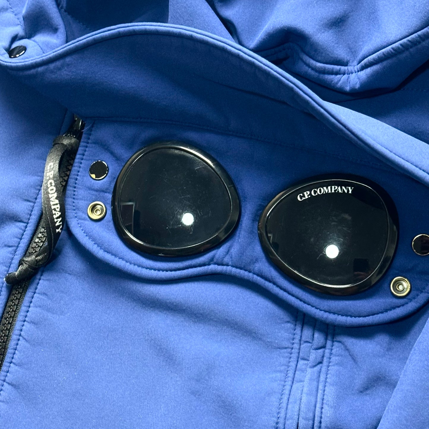 CP Company Shell-R Full Zip Goggle Jacket - Medium ptp21”