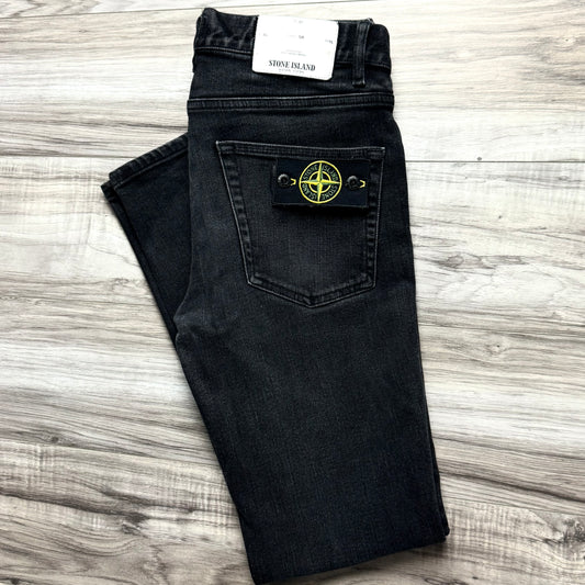 Stone Island Black Denim Jeans - 32W 28L