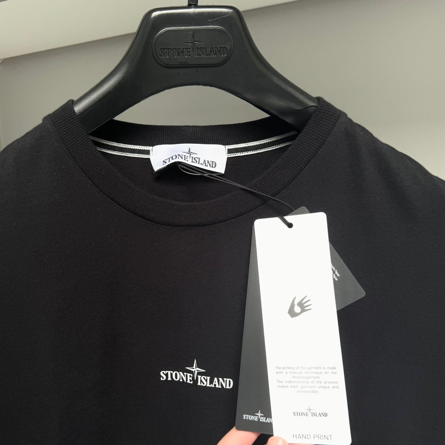 Stone Island Hand Print T shirt - XL ptp22”
