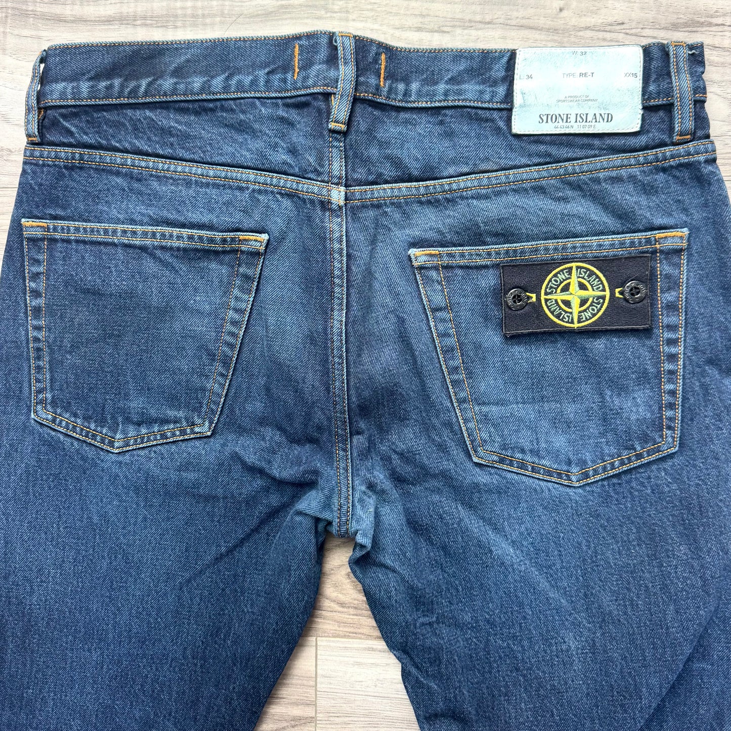 Stone Island Badge Jeans - 32W 31L