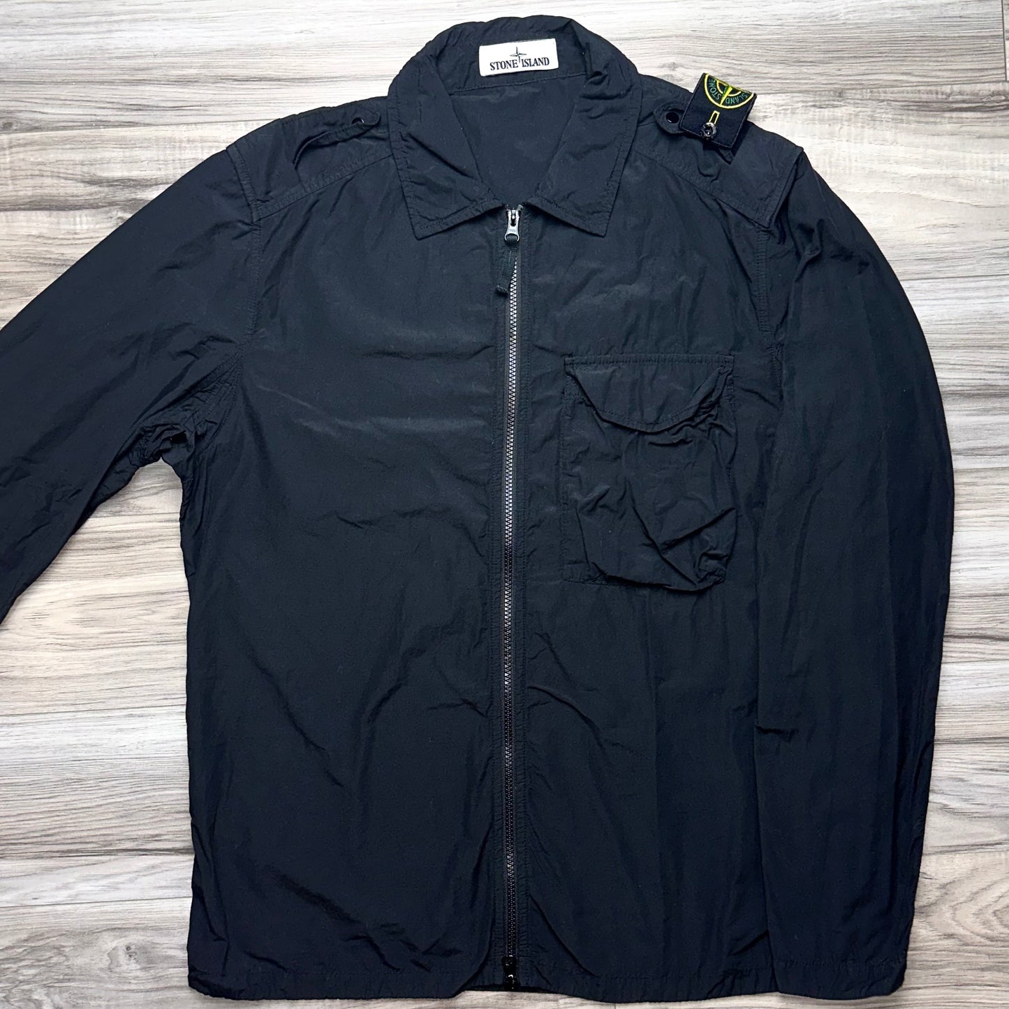 Stone Island Naslan Shoulder Badge Overshirt