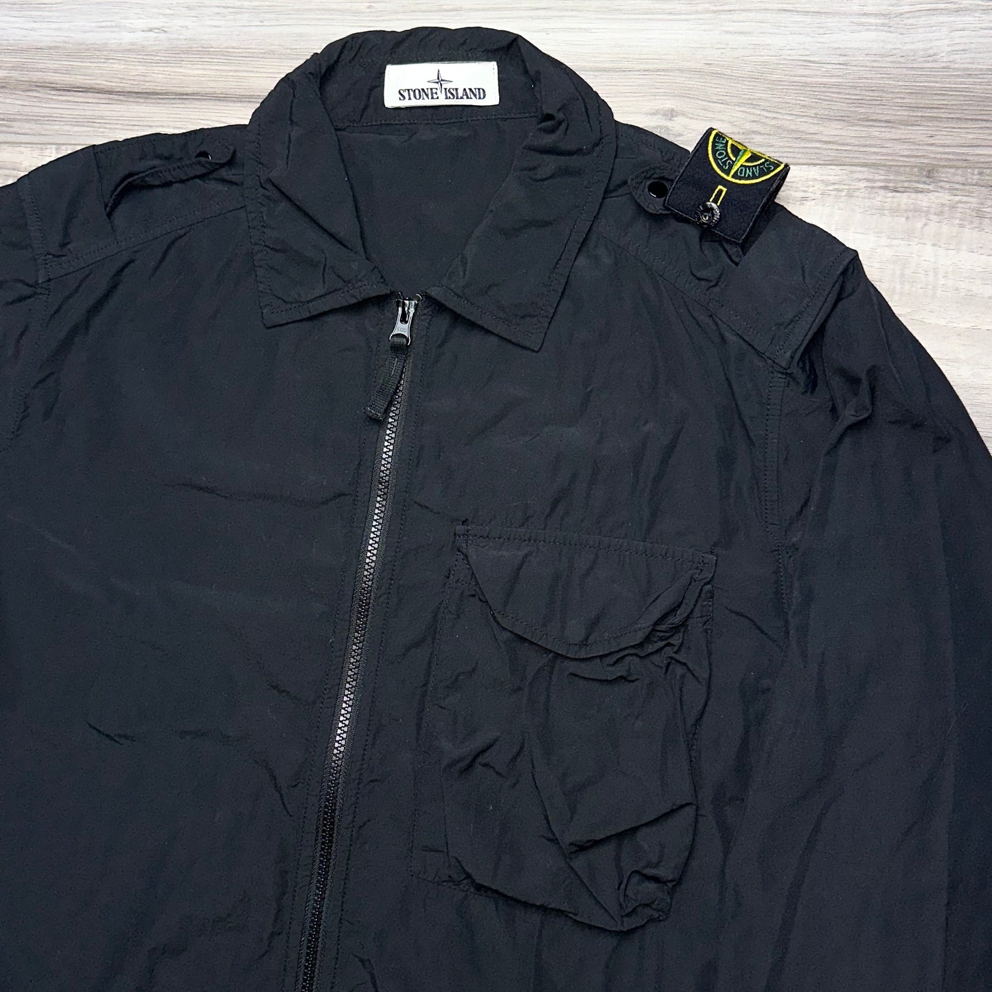 Stone Island Naslan Shoulder Badge Overshirt