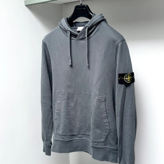 Stone Island Pullover Badge Hoodie - Medium ptp20.5”