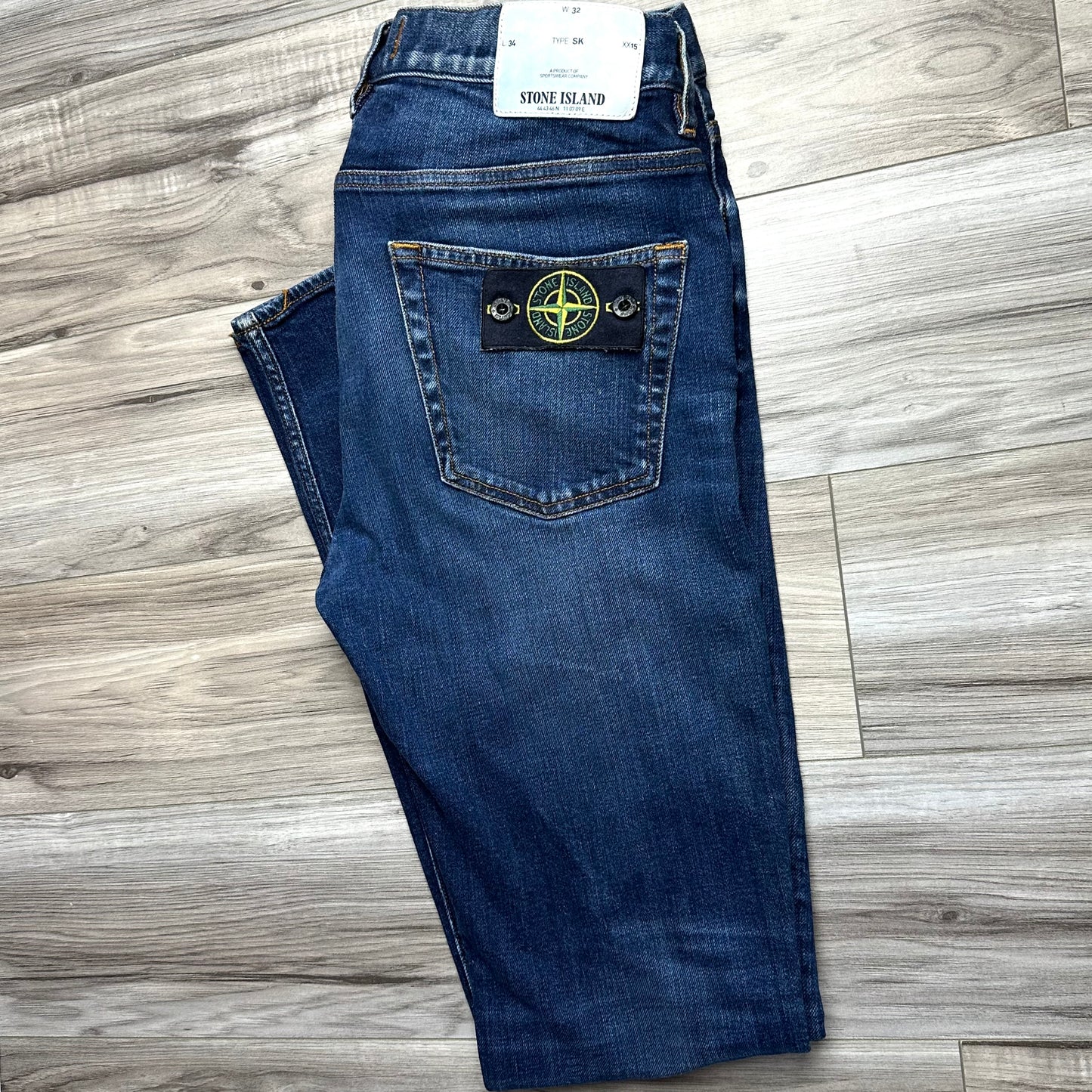 Stone Island Badge Jeans