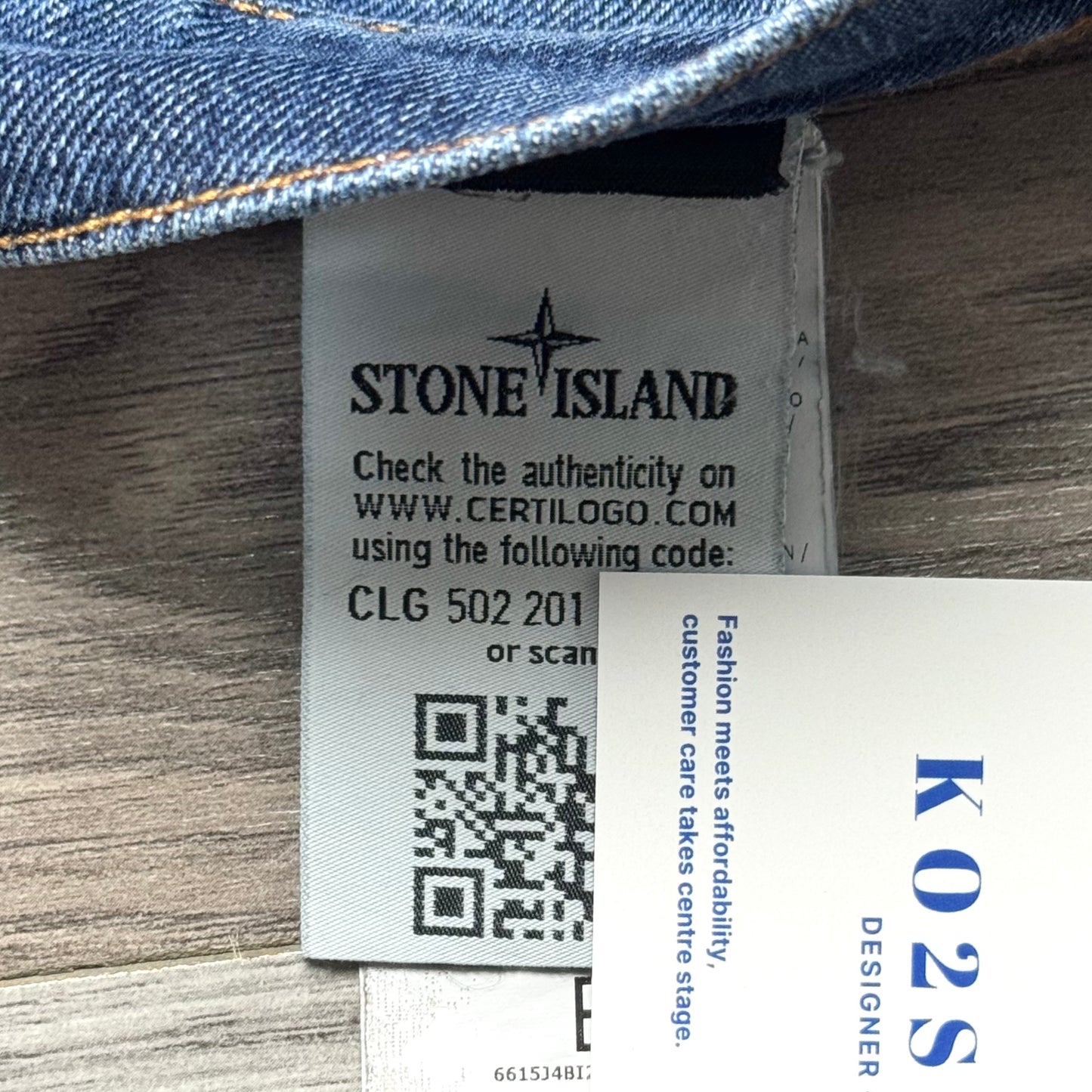 Stone Island Badge Jeans - 34W 34L