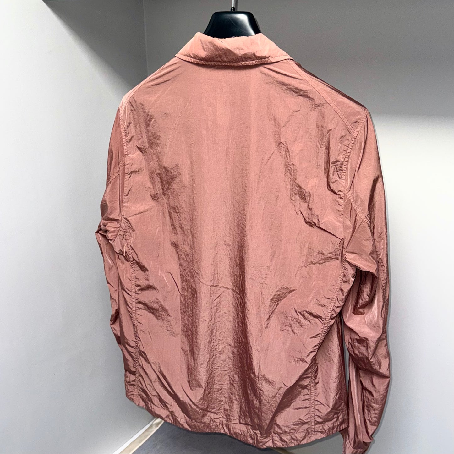 CP Company Chrome-R Nylon Lens Full Zip Overshirt - Large ptp22.5”