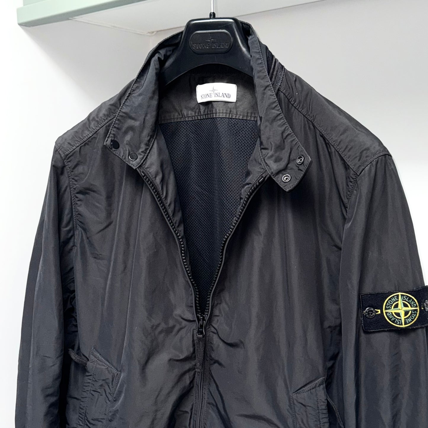 Stone Island Micro Reps Full Zip Badge Jacket - XL ptp24”