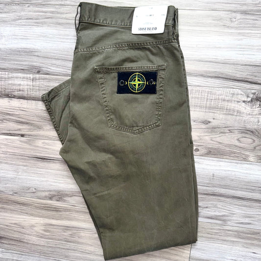 Stone Island Badge Chinos - 34W 31L