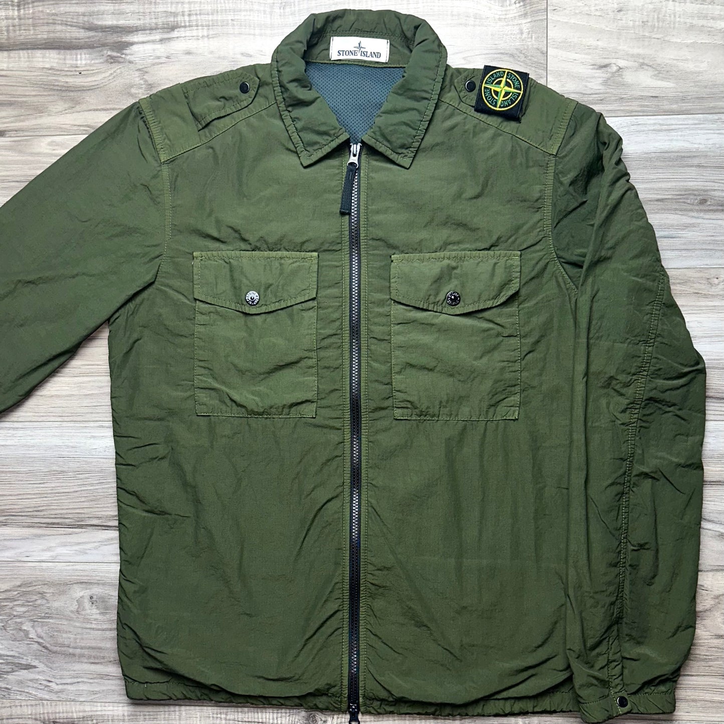 Stone Island Padded Naslan Shoulder Badge Overshirt