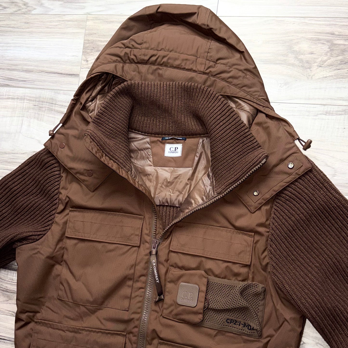 CP Company Metropolis Series Dynatec Mixed Lambswool Jacket - Large ptp22”