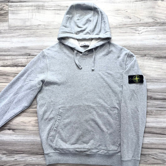 Stone Island Pullover Badge Hoodie - XL